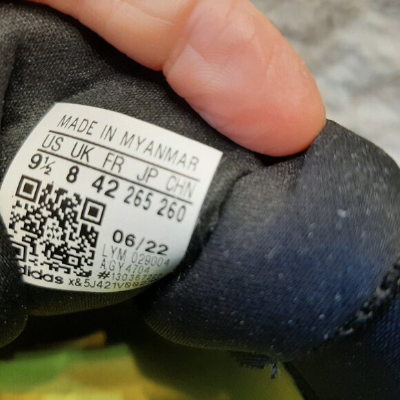 Adidas Womens Edge Lux Black Pink Sneaker Size 9.5 - Picture 7 of 7